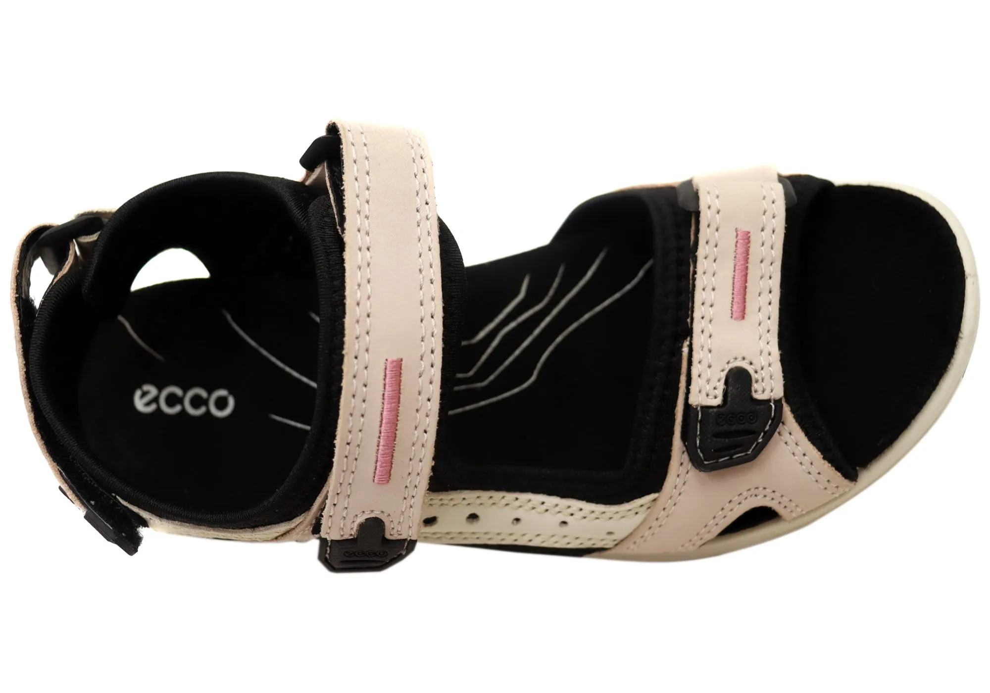 ECCO Womens Offroad Comfortable Leather Adjustable Sandals ecco Shoes