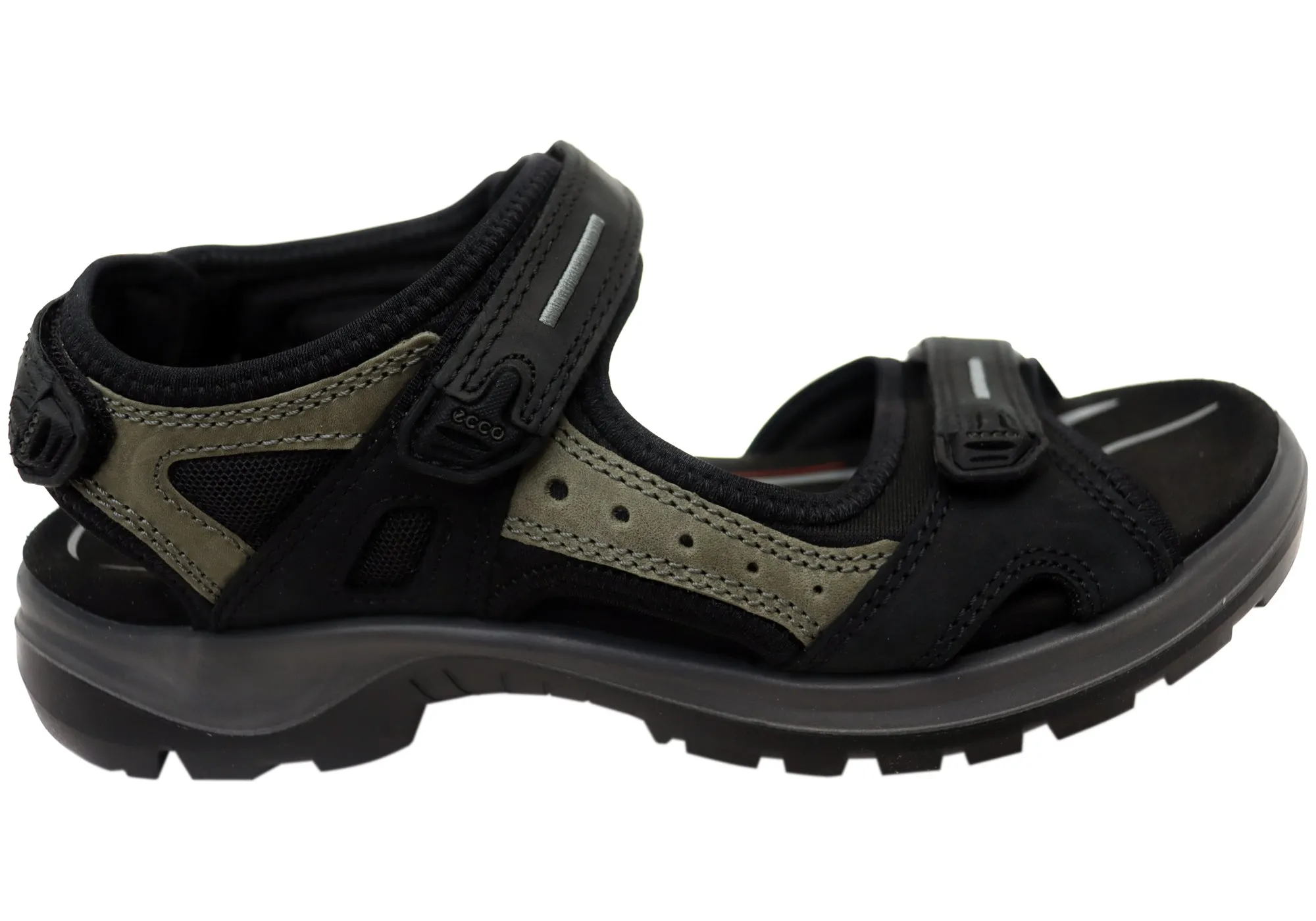 ECCO Womens Offroad Comfortable Leather Adjustable Sandals ecco Shoes