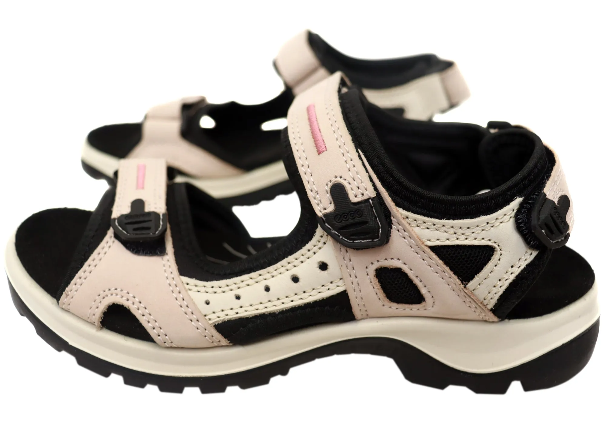 ECCO Womens Offroad Comfortable Leather Adjustable Sandals ecco Shoes