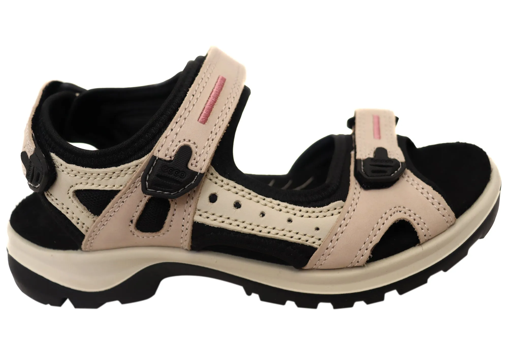 ECCO Womens Offroad Comfortable Leather Adjustable Sandals ecco Shoes
