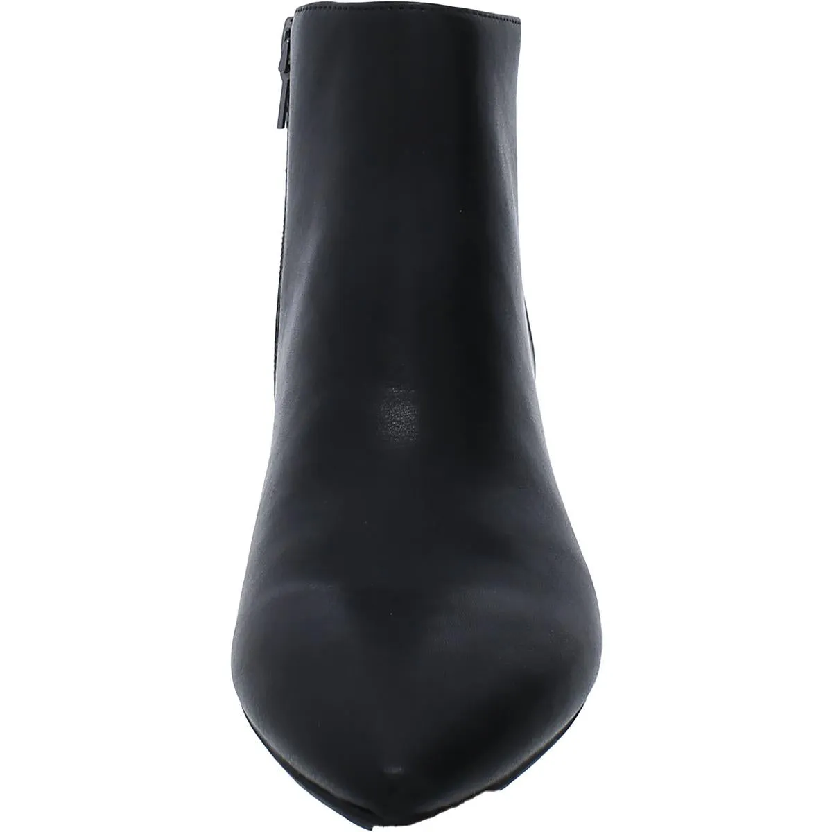 Edith Womens Faux Leather Ankle Booties