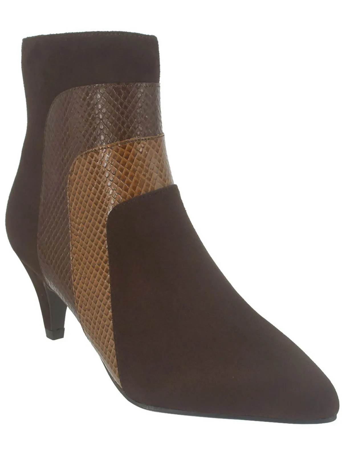 Eila Womens Faux Suede Ankle Booties