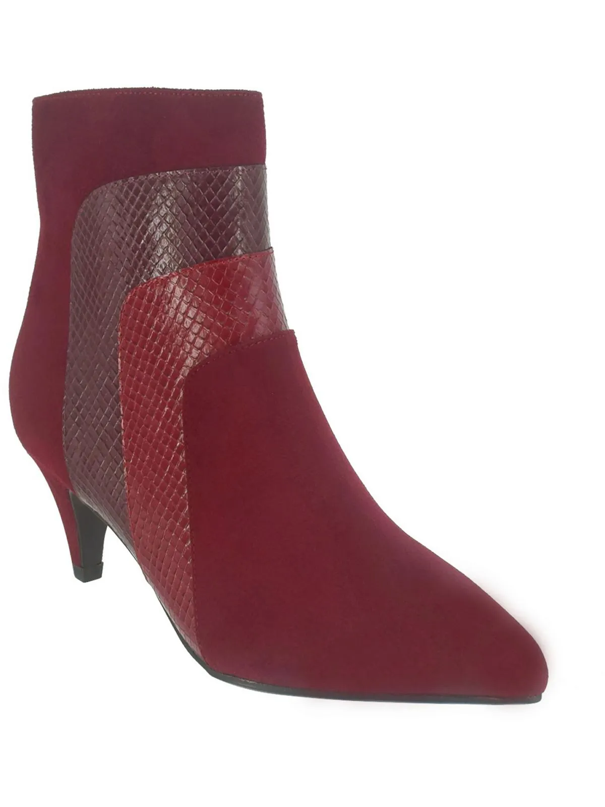 Eila Womens Faux Suede Ankle Booties
