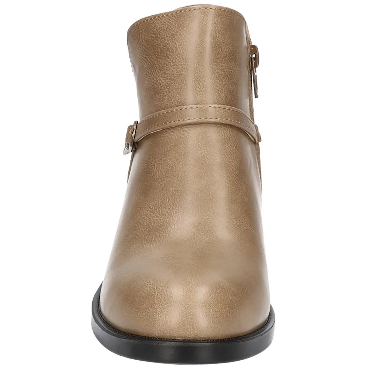 Ellery Womens Faux Leather Ankle Booties