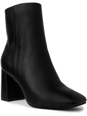 Elly Womens Zipper Dressy Ankle Boots
