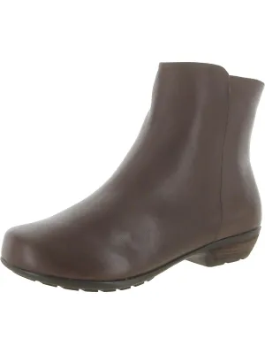 ELSIE Womens Almond toe Comfy Ankle Boots