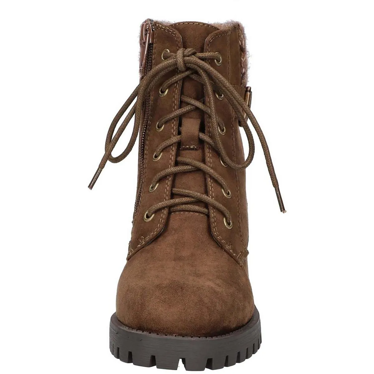 ETHEL Womens Knit la Ankle Boots