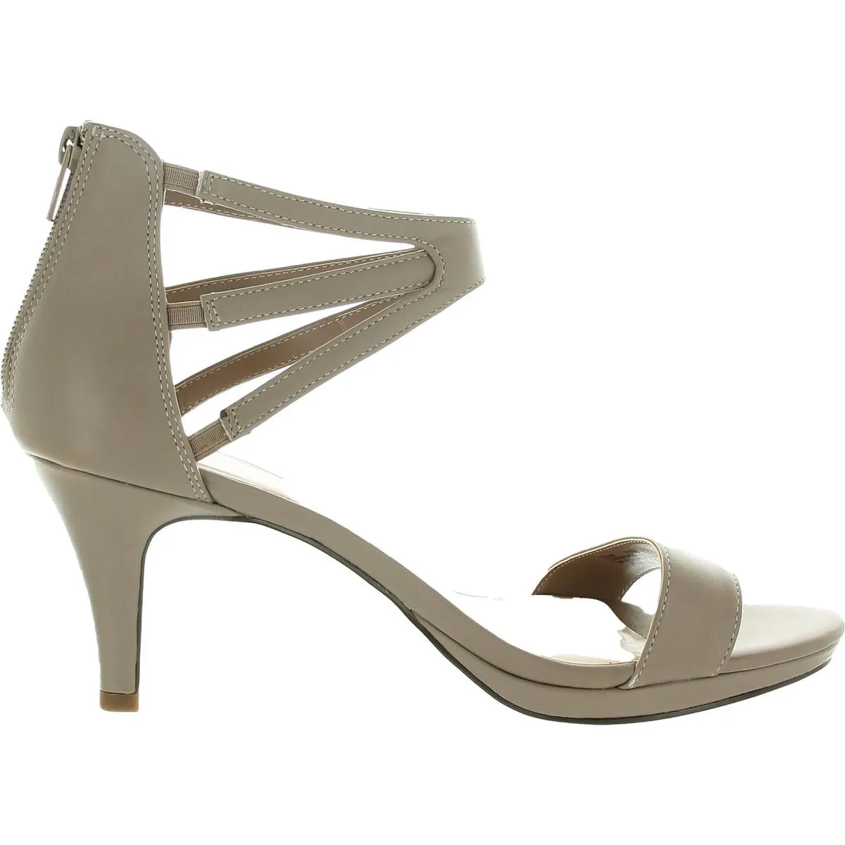 EVERLY Womens Strappy Manmade Ankle Strap