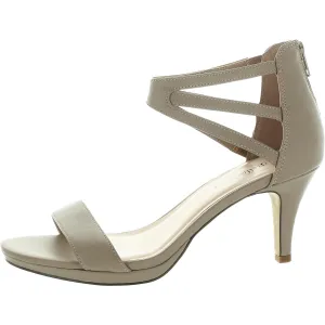 EVERLY Womens Strappy Manmade Ankle Strap