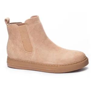Fabina  Womens Leather Pull On Chelsea Boots