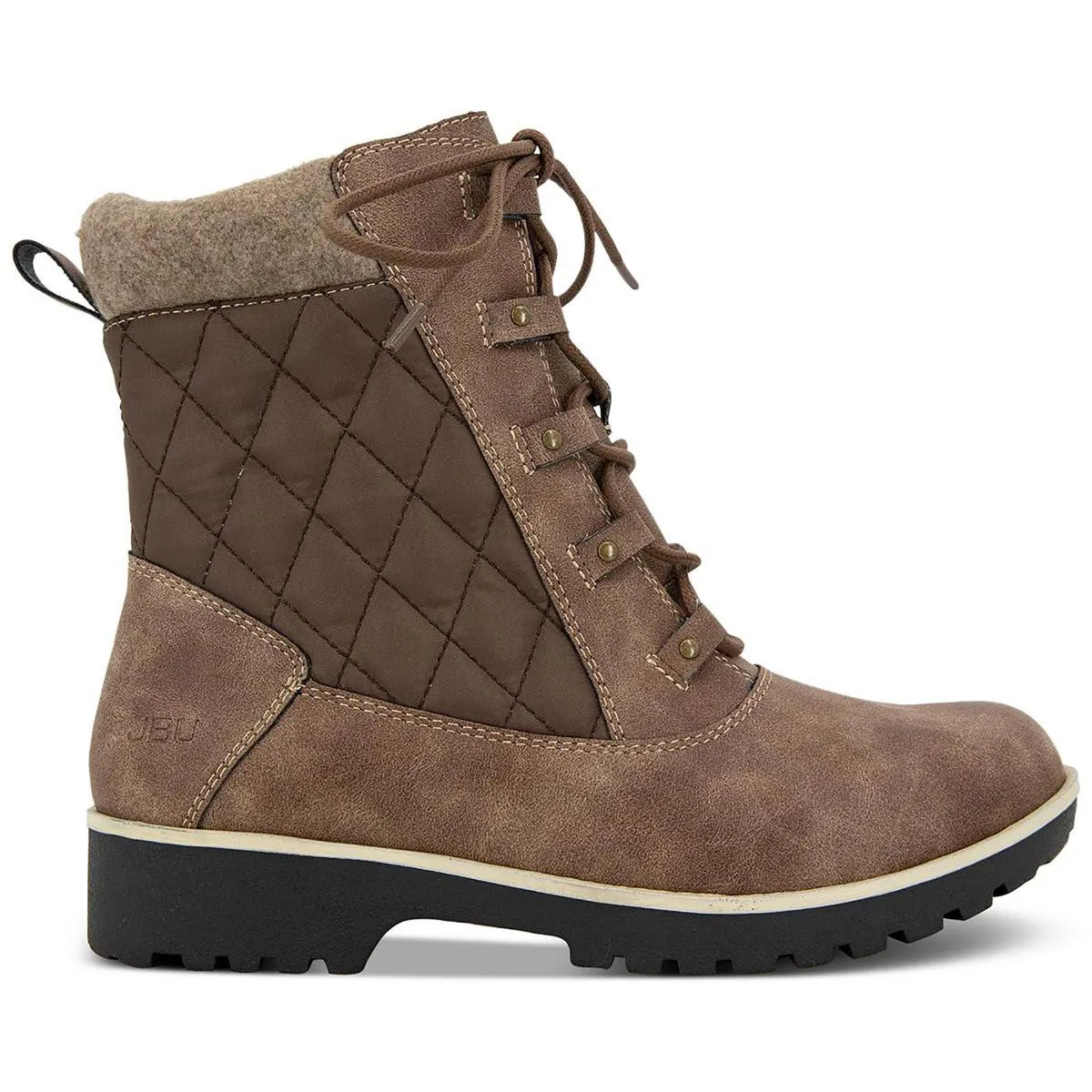 Fargo Womens Quilted Waterproof Ankle Boots