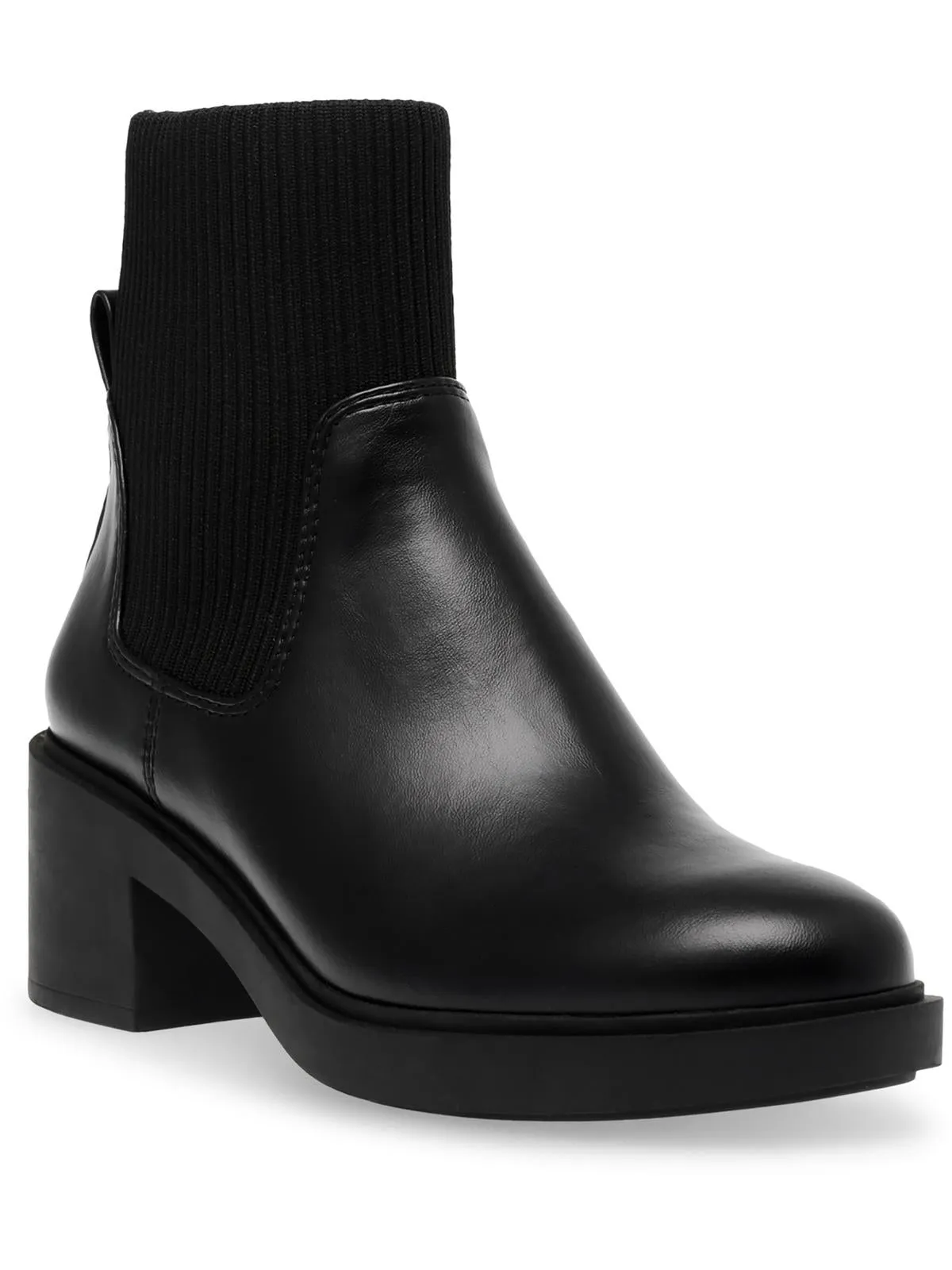 Faria Womens Suede Ankle Chelsea Boots