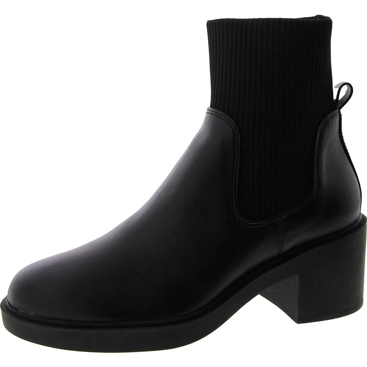 Faria Womens Suede Ankle Chelsea Boots