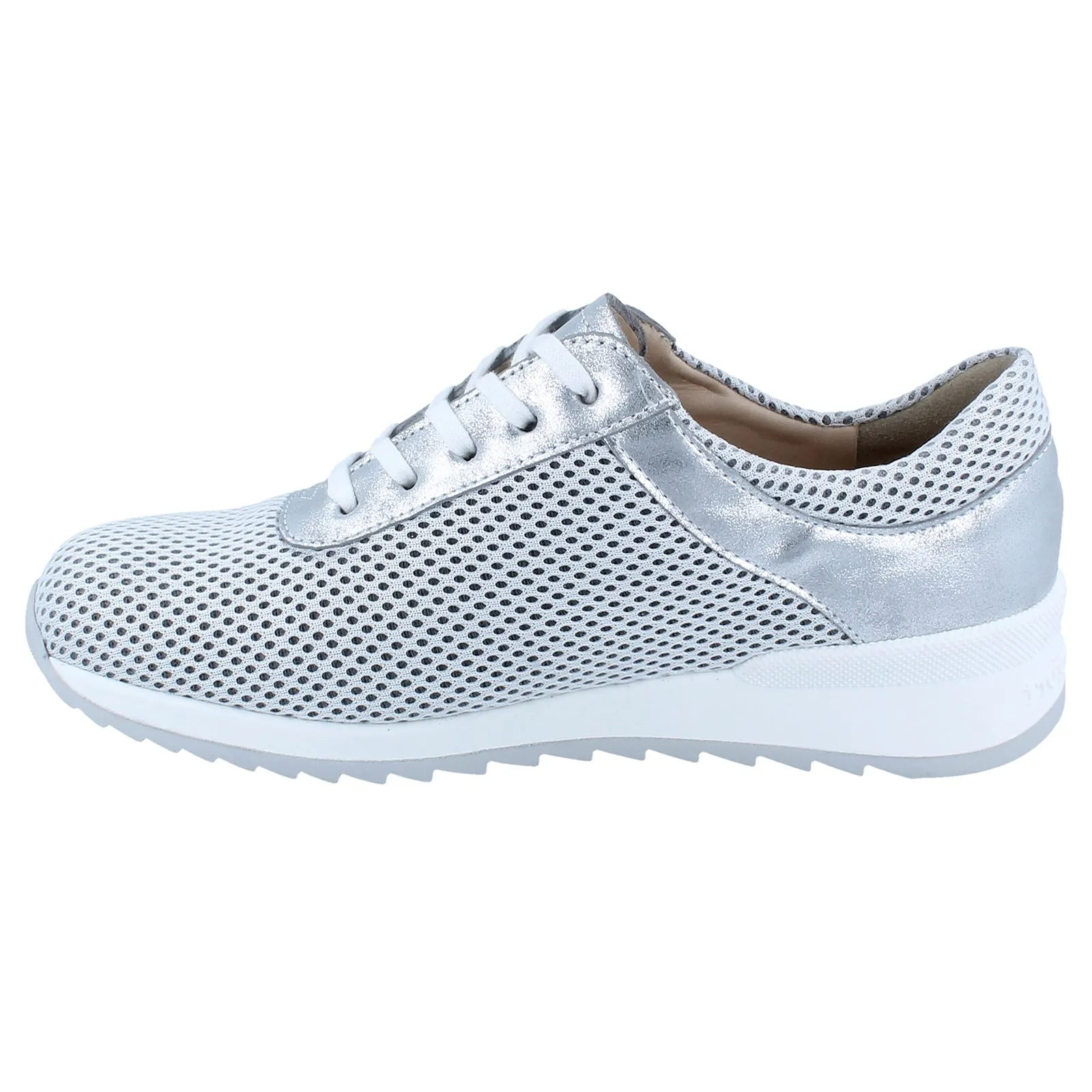 Finn Comfort Cerritos Leather Textile Women's Lace Up Shoes
