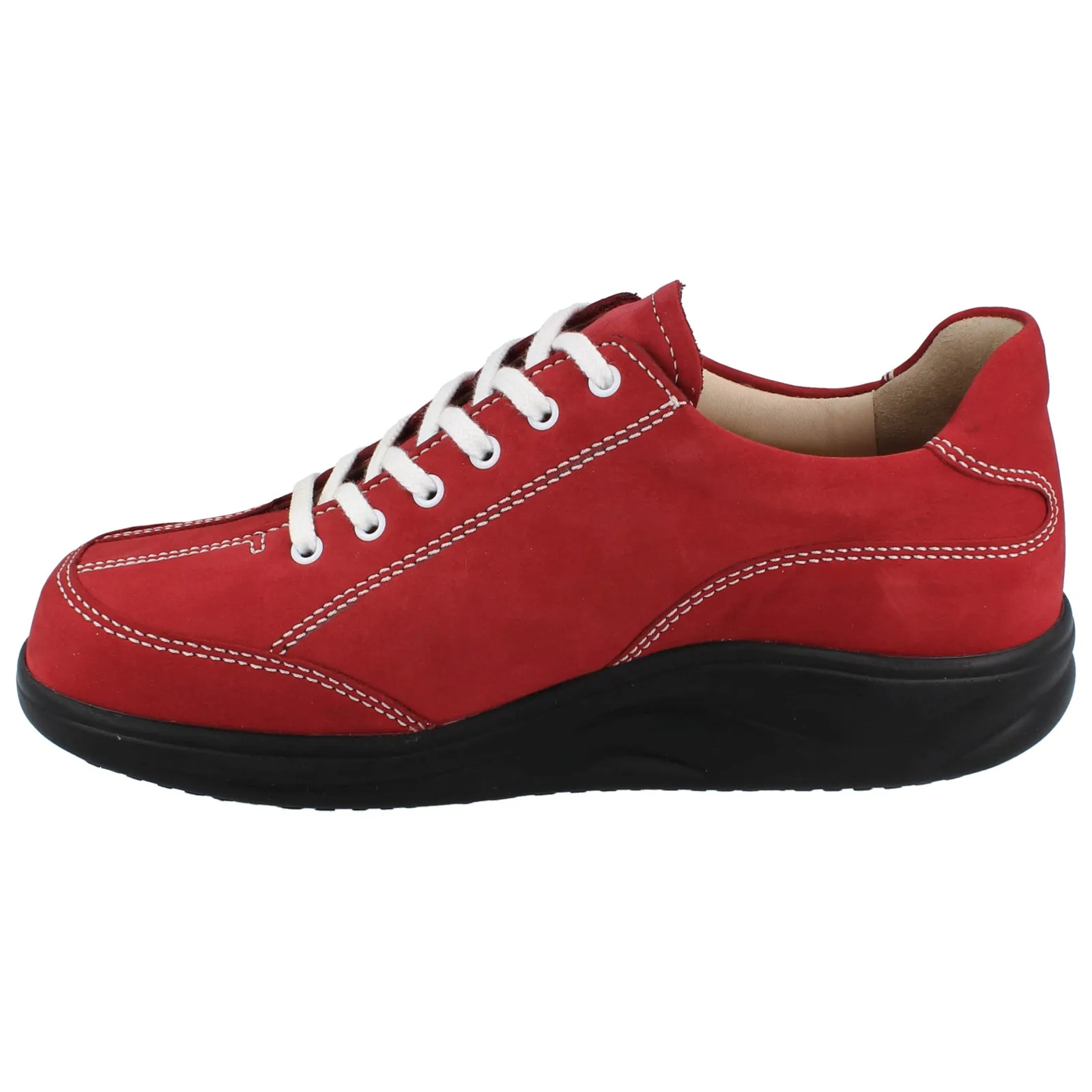 Finn Comfort Otaru Nubuck Leather Women's Lace Up Shoes