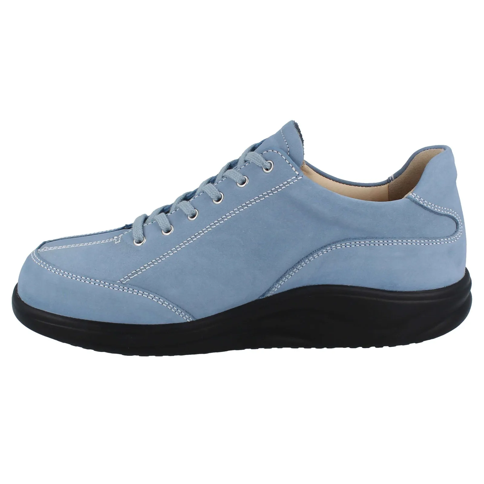Finn Comfort Otaru Nubuck Leather Women's Lace Up Shoes