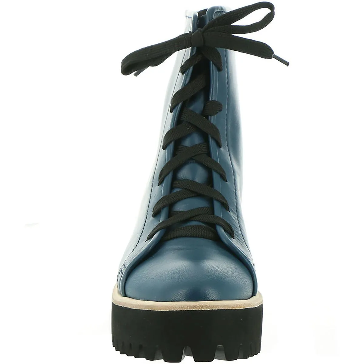 Flatform Camper 3T Womens Leather Lug Ankle Boots