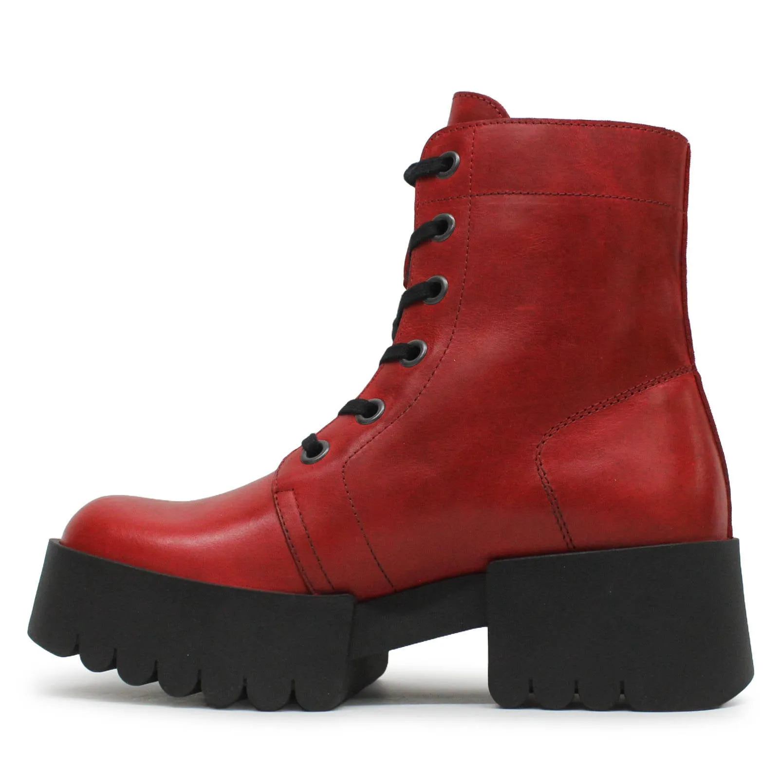 Fly London ELVU140FLY Rug Leather Women's Ankle Boots