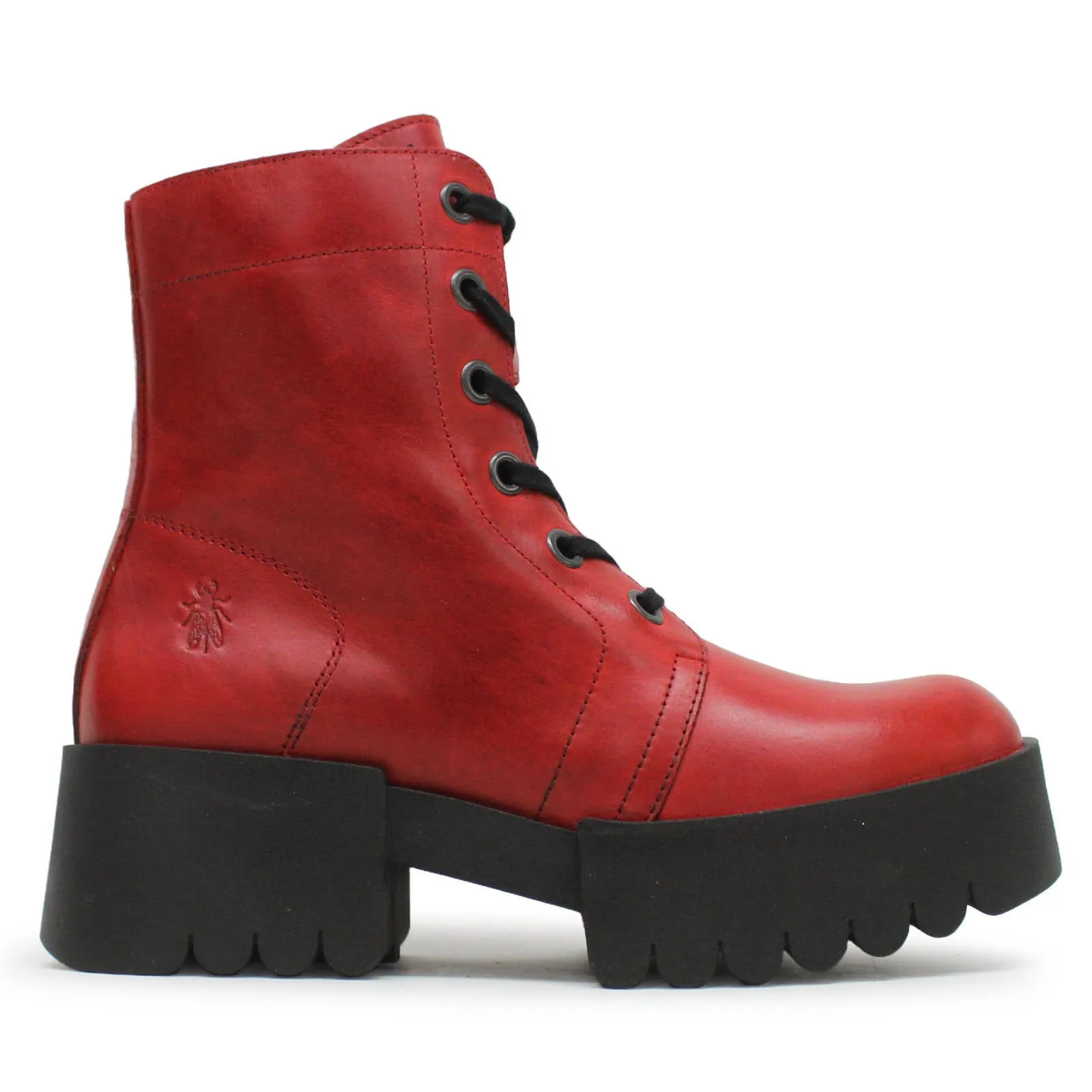 Fly London ELVU140FLY Rug Leather Women's Ankle Boots