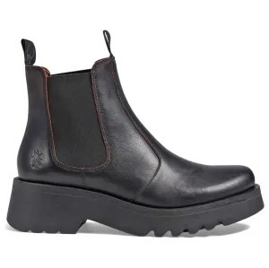 Fly London MEDI789FLY Java Leather Women's Chelsea Heel Boots