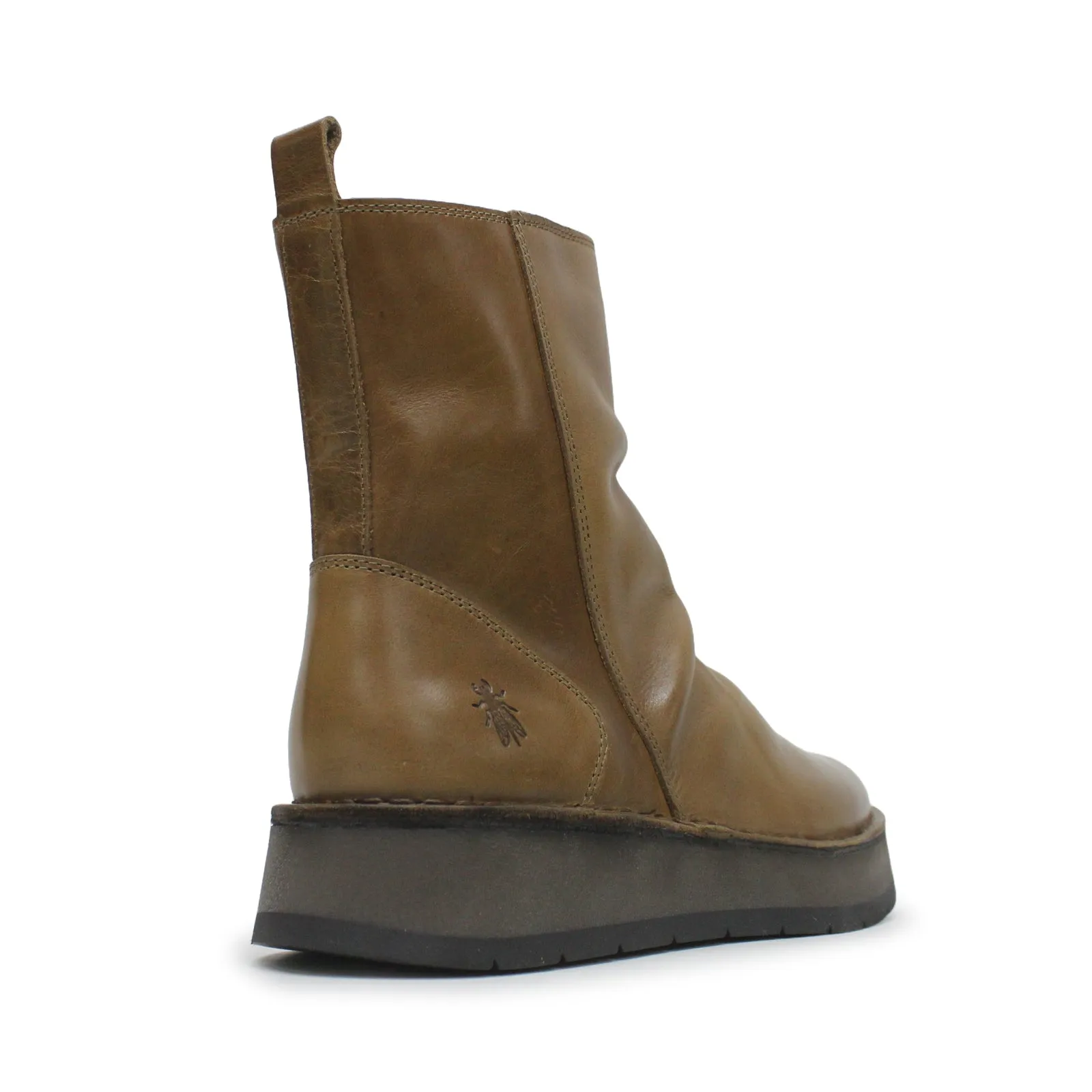 Fly London Reno053Fly Rug Leather Women's Zip Up Ankle Boots