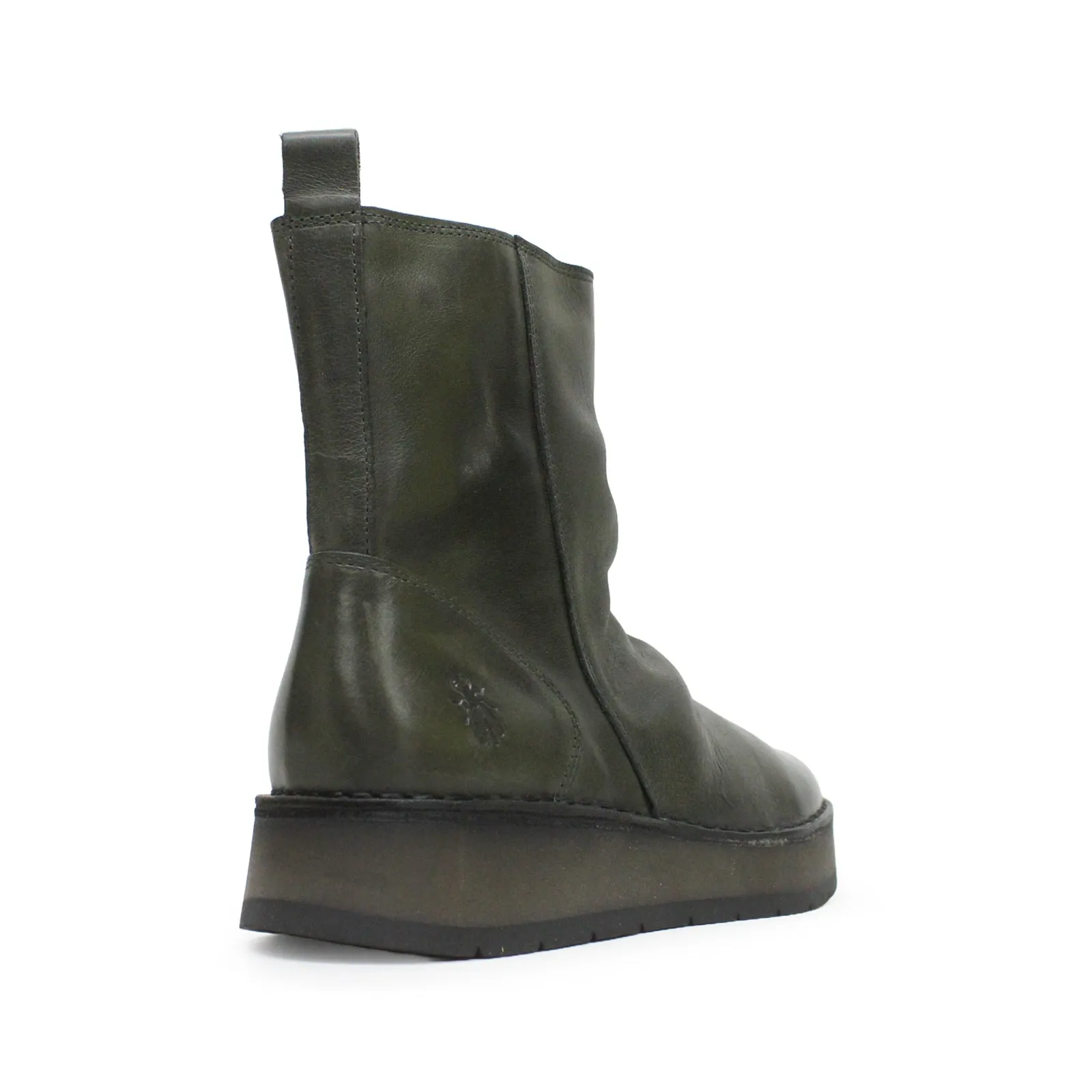 Fly London Reno053Fly Rug Leather Women's Zip Up Ankle Boots