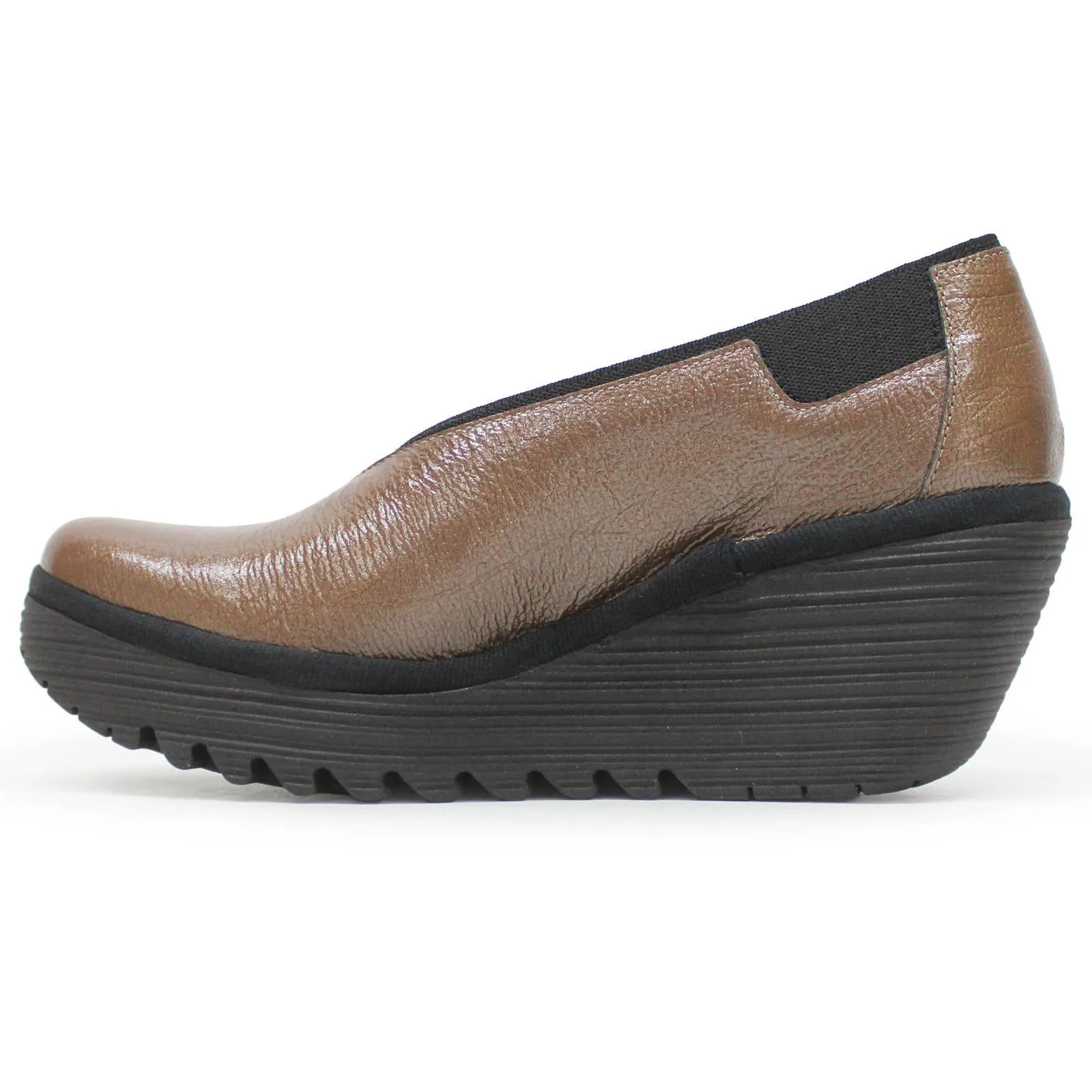Fly London YOZA438FLY Rock Leather Women's Platform Shoes