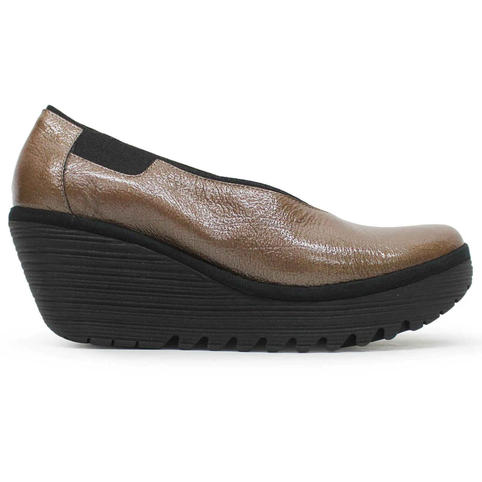 Fly London YOZA438FLY Rock Leather Women's Platform Shoes