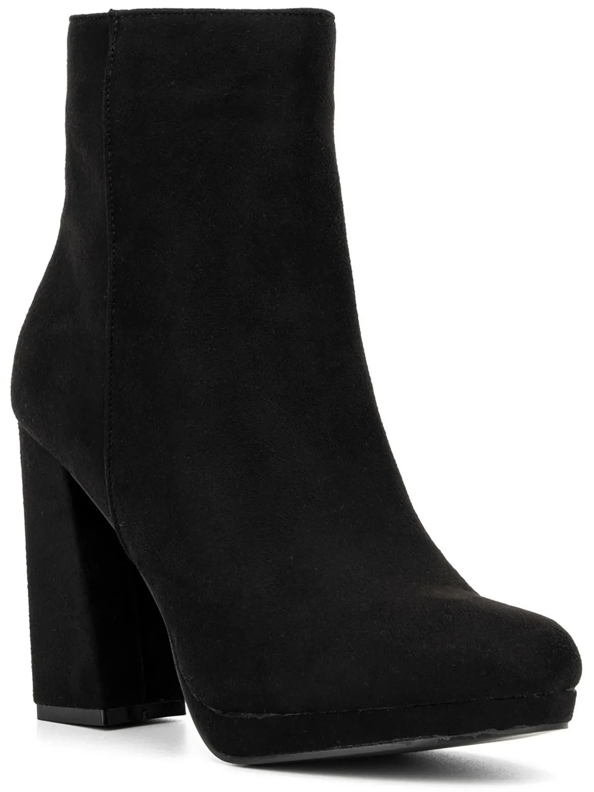 FRAN Womens Faux Suede Ankle Boots