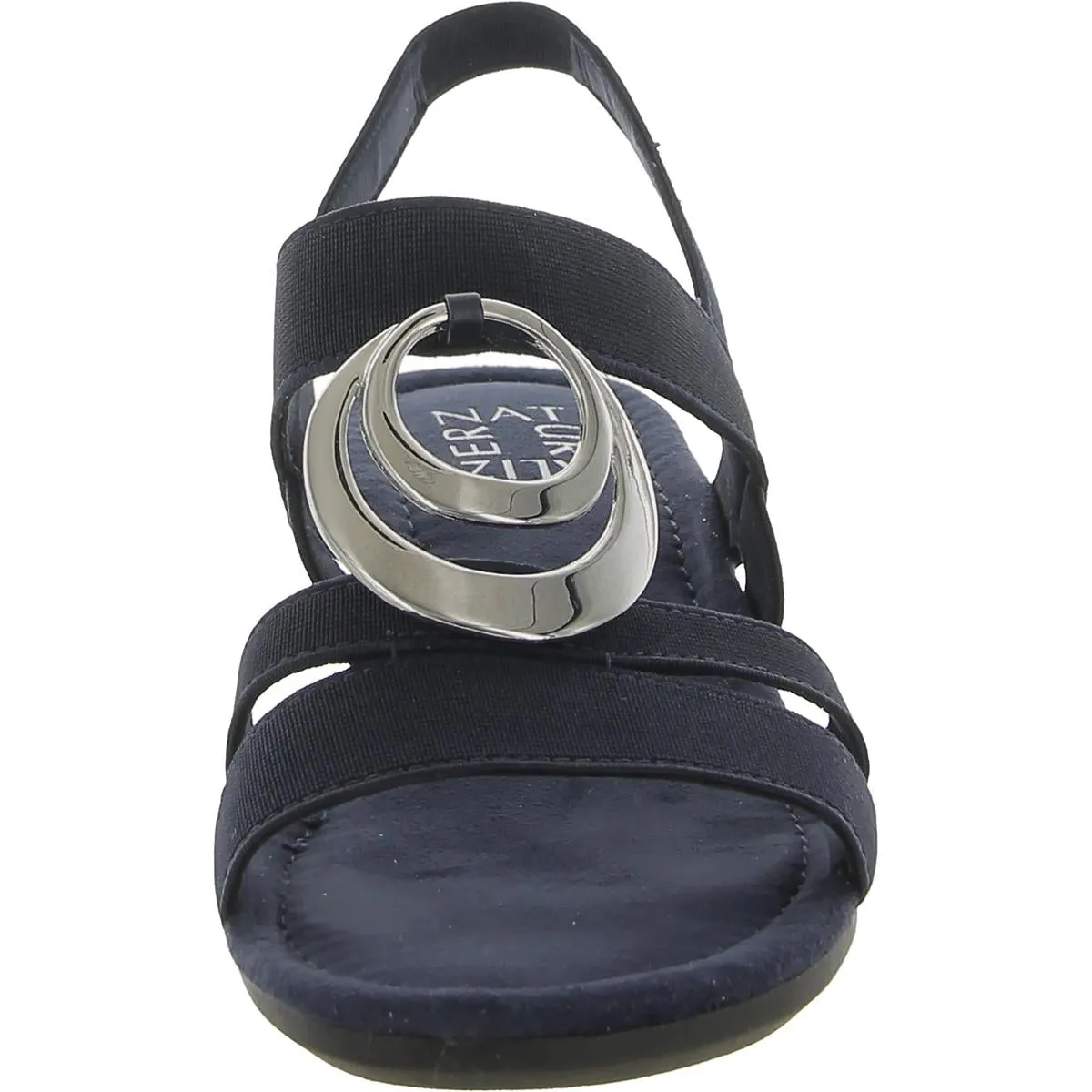 Galaxy Womens Slip On Comfort Wedge Sandals
