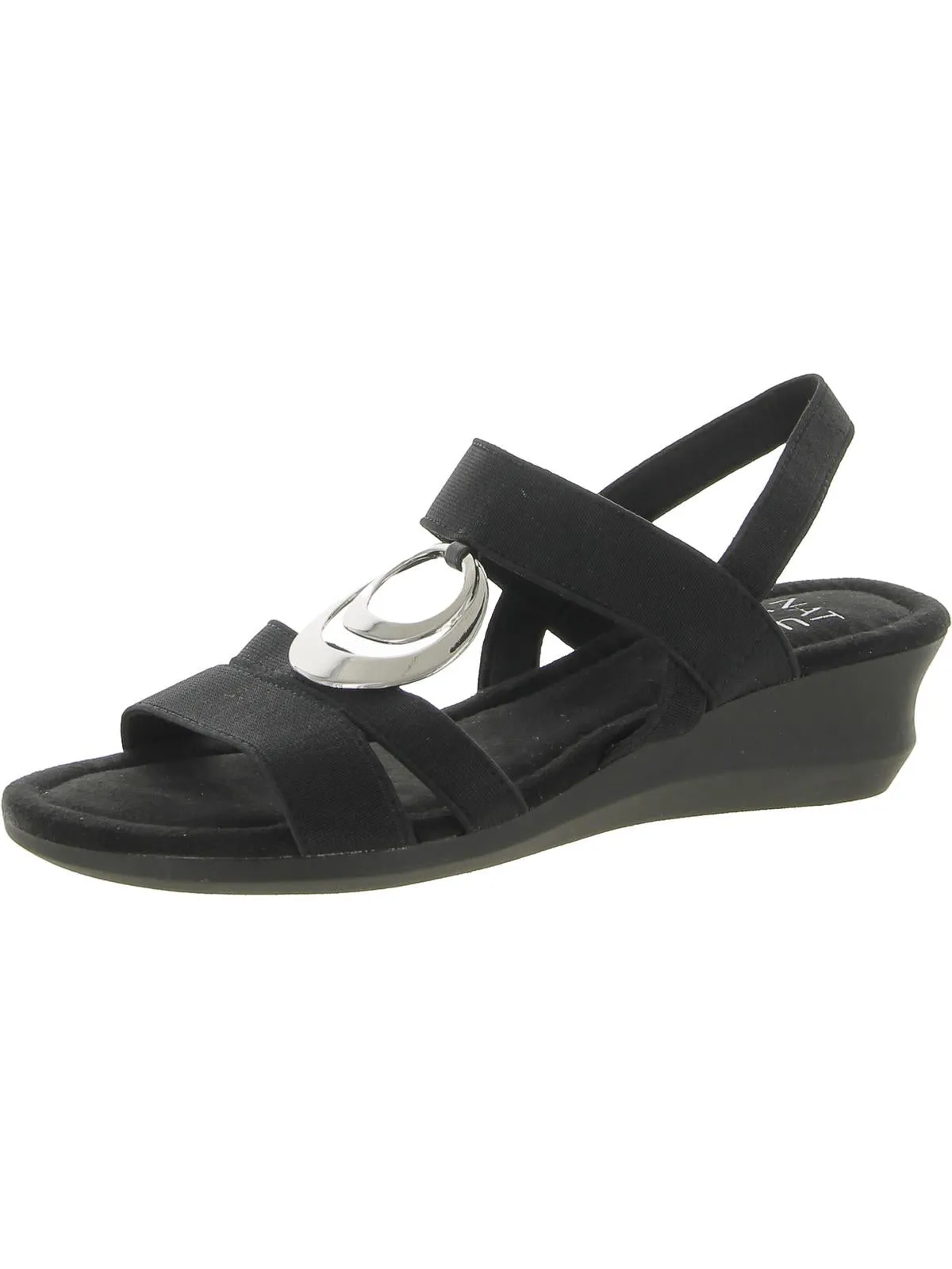 Galaxy Womens Slip On Comfort Wedge Sandals