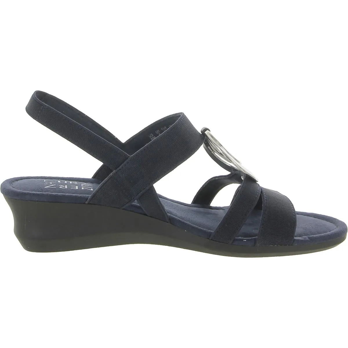 Galaxy Womens Slip On Comfort Wedge Sandals