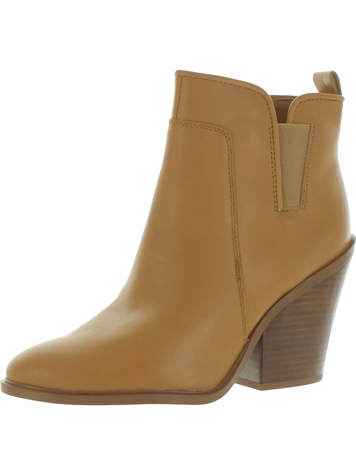 Gamble Womens Leather Ankle Boots