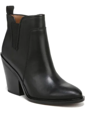 Gamble Womens Leather Ankle Boots
