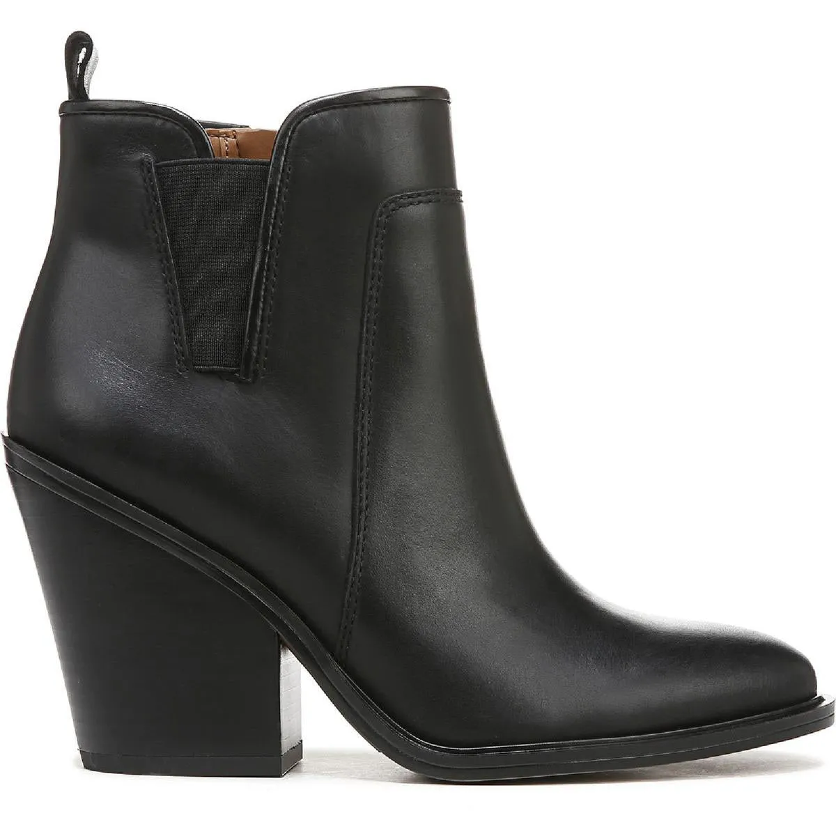 Gamble Womens Leather Ankle Boots