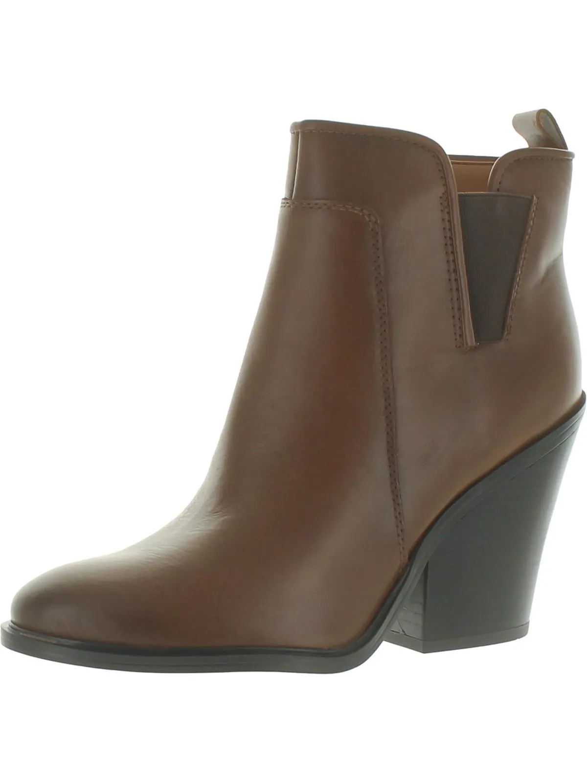 Gamble Womens Leather Ankle Boots