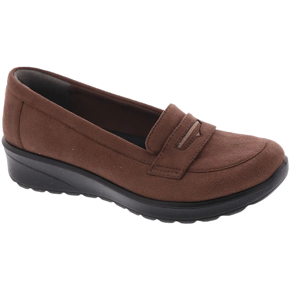 Gamma Womens Comfort Insole Platform Loafers