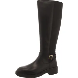 Georgi Womens Leather Tall Knee-High Boots