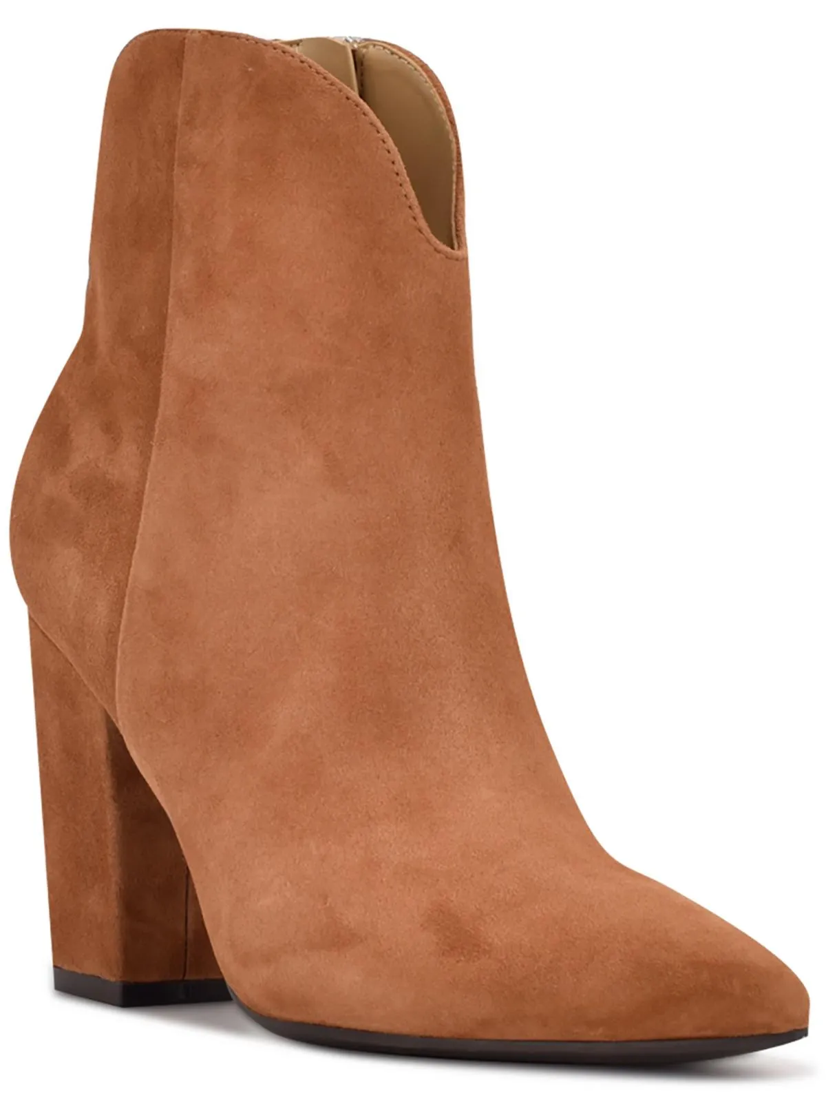 Ghost Womens Zipper Zip Up Ankle Boots