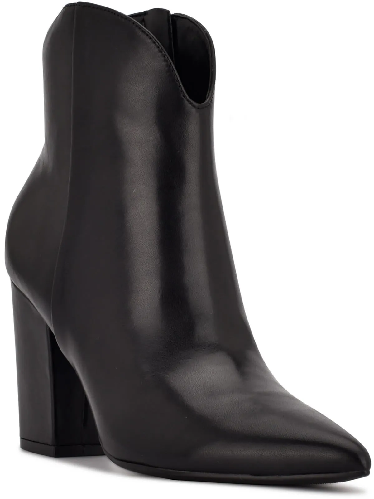 Ghost Womens Zipper Zip Up Ankle Boots