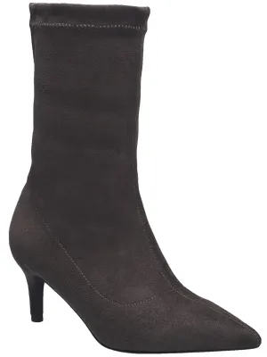 GIRONA Womens Comfort Insole Manmade Ankle Boots