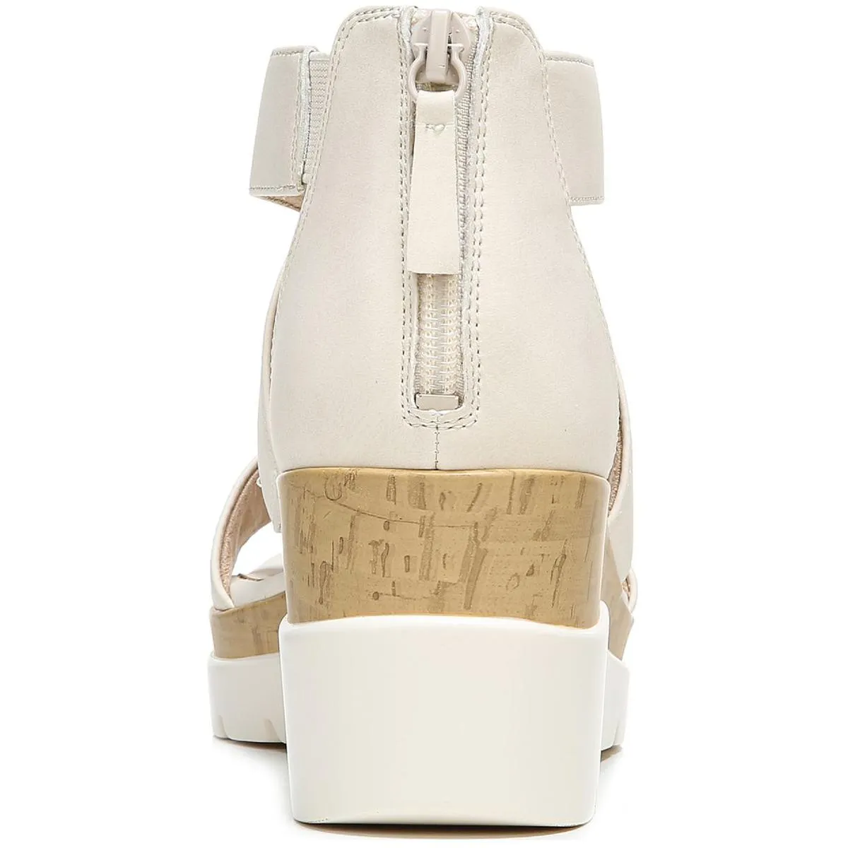 Good Times Womens Zipper Comfort Wedge Sandals