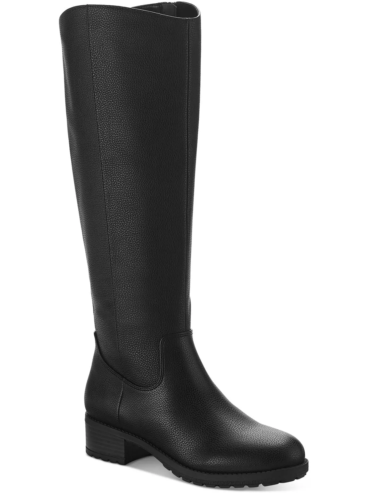 Graciee Womens Faux Leather Tall Knee-High Boots