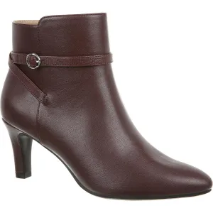 Guild Womens Harness Pointed Toe Ankle Boots