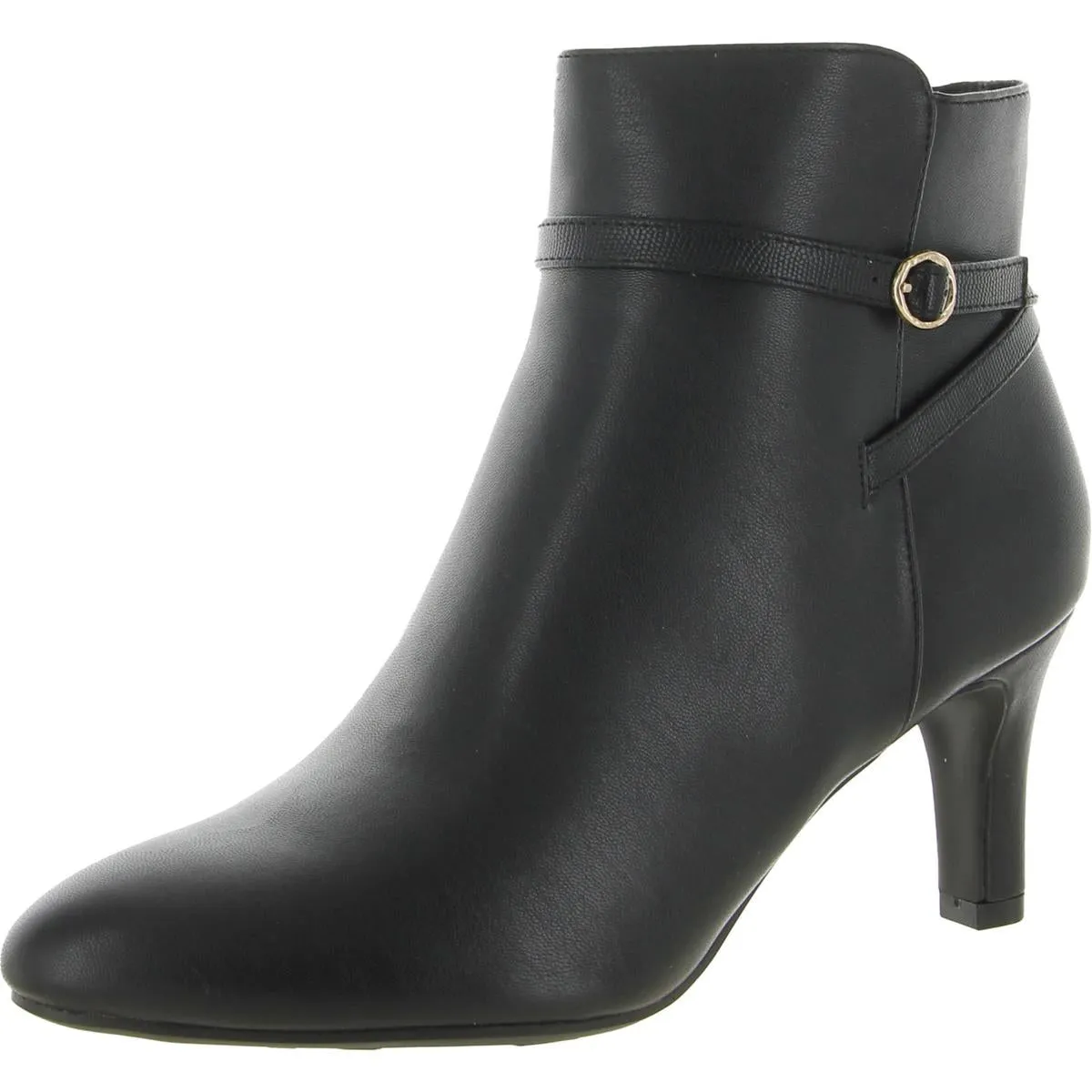 Guild Womens Harness Pointed Toe Ankle Boots