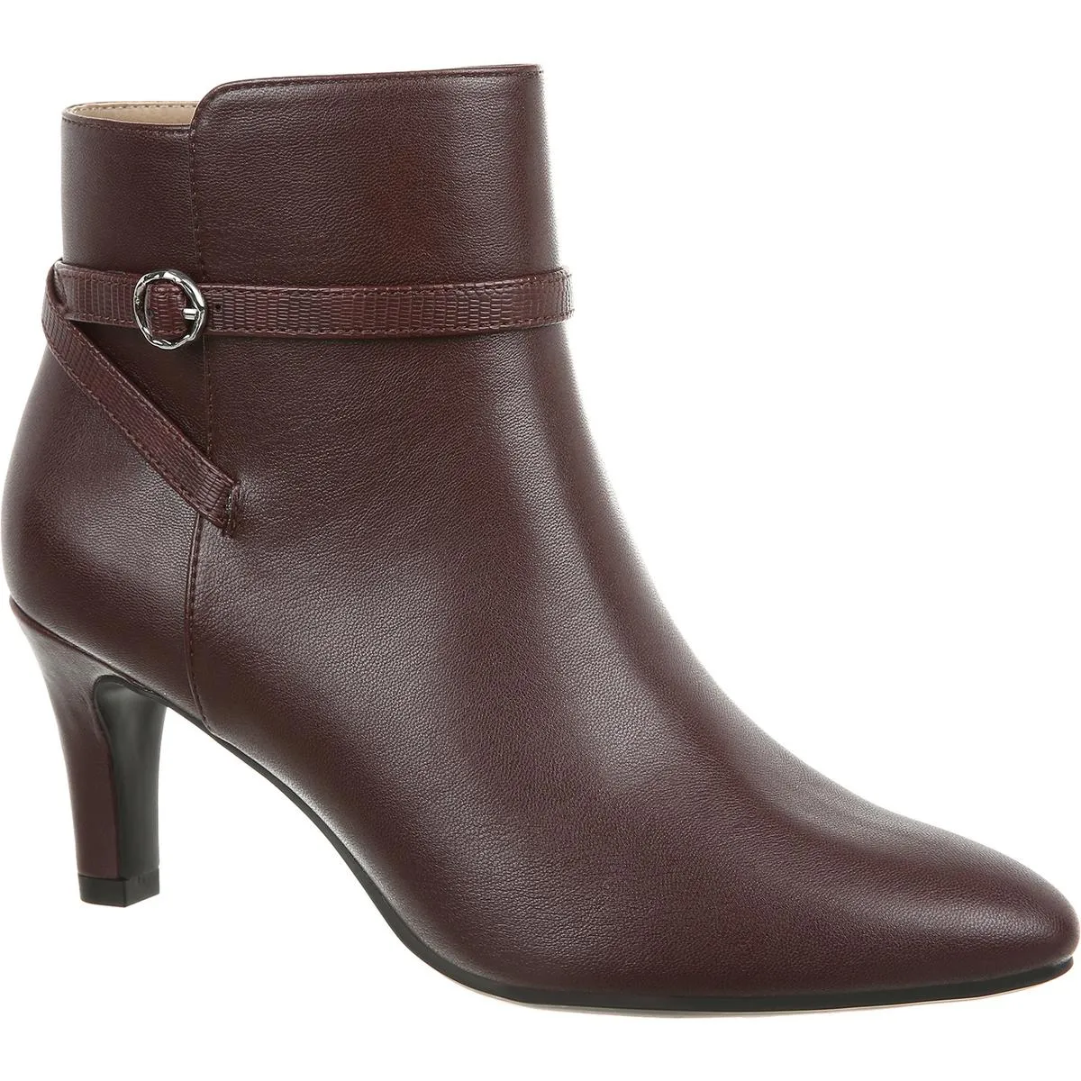 Guild Womens Harness Pointed Toe Ankle Boots