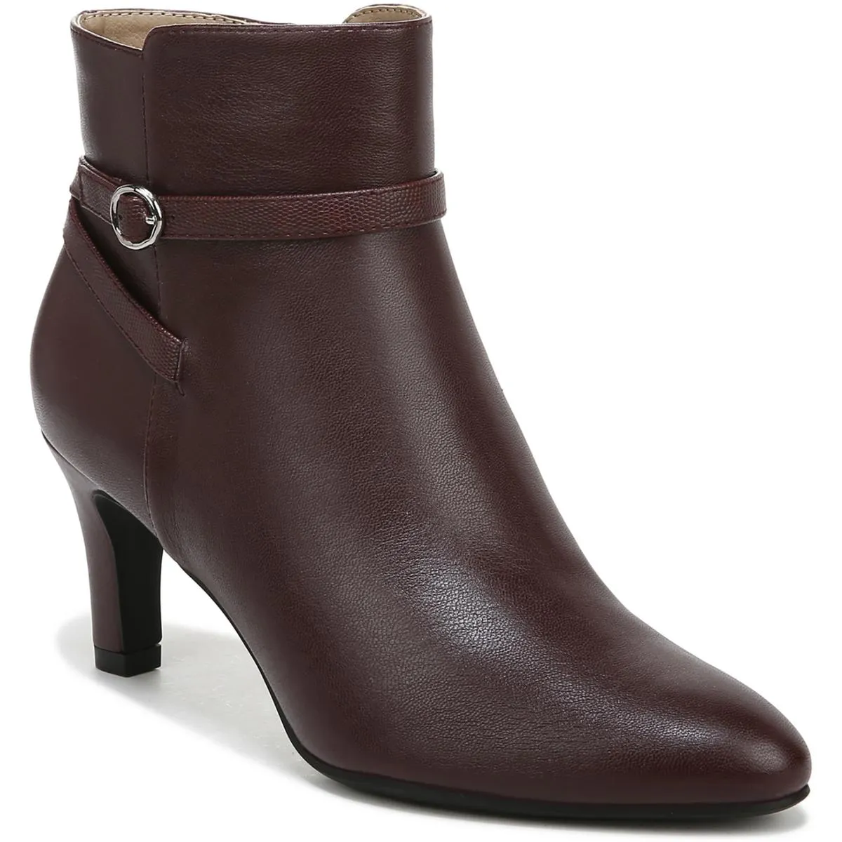 Guild Womens Harness Pointed Toe Ankle Boots