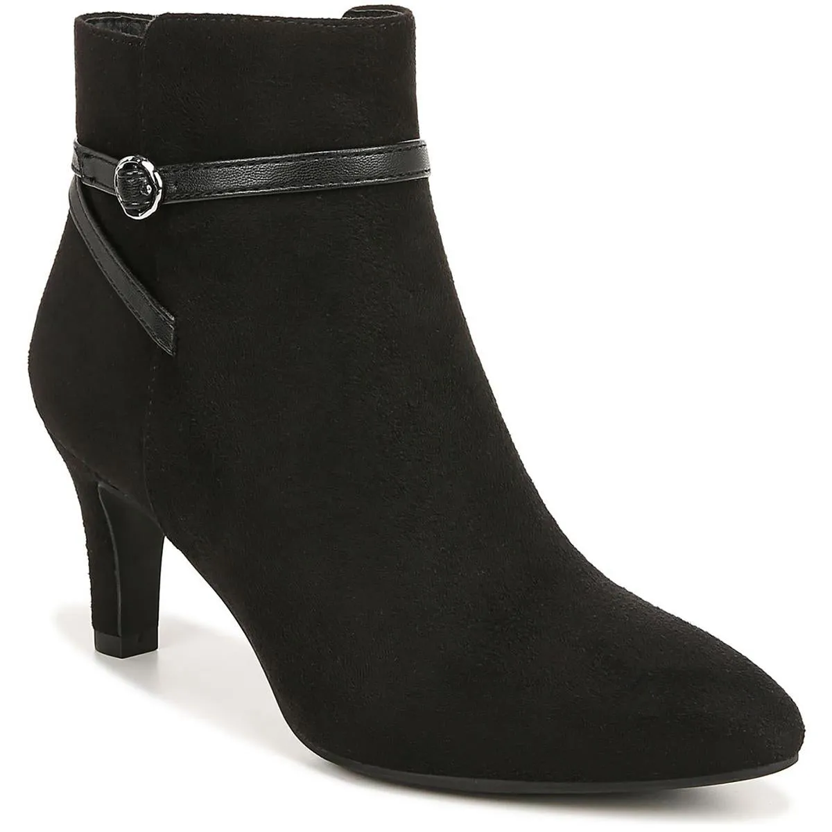 Guild Womens Harness Pointed Toe Ankle Boots