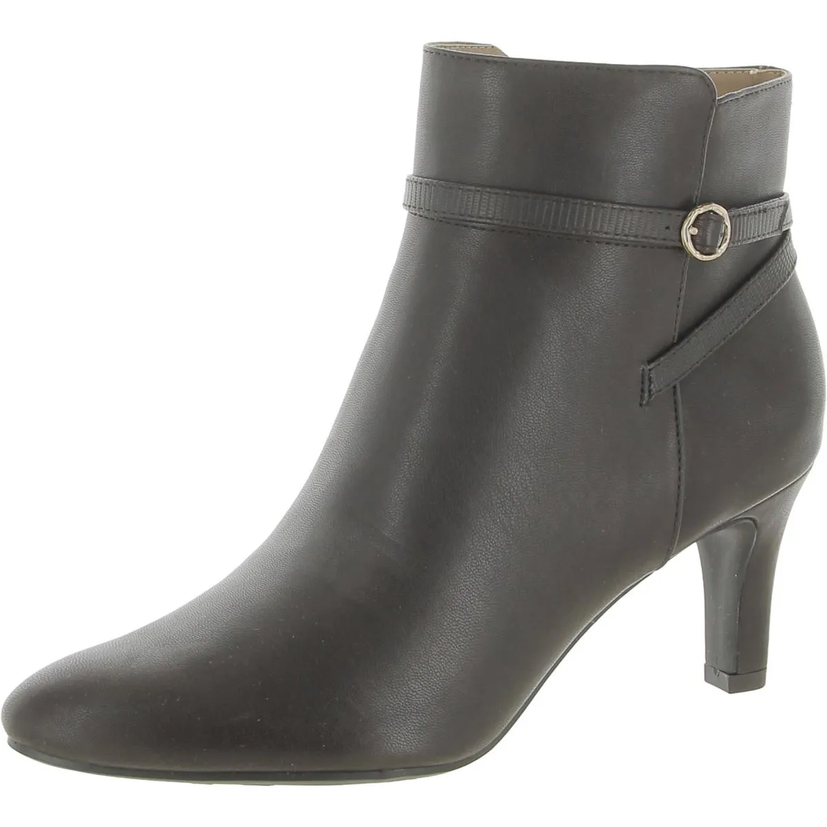 Guild Womens Harness Pointed Toe Ankle Boots