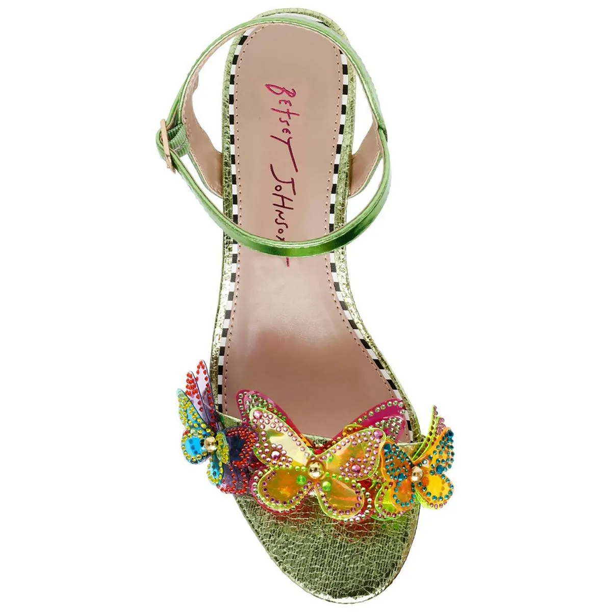 Guner Womens Ankle Strap Heels